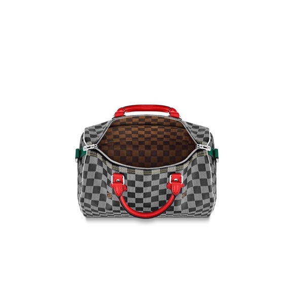 SOLD Limited Edition Speedy Bandouliere Damier 30 - Picture 3 of 8